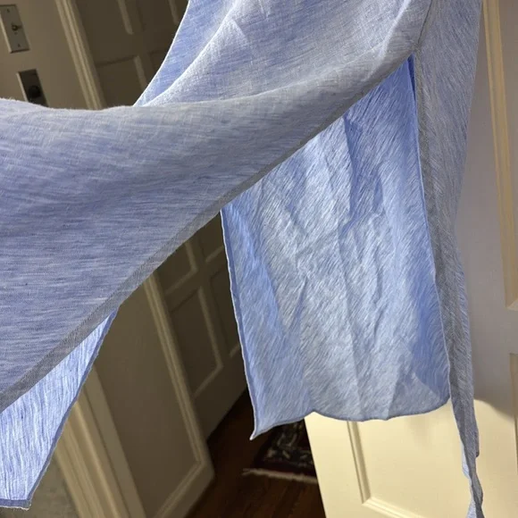 J.Crew Gwyneth slip skirt in linen CI648 - Picture 7 of 8